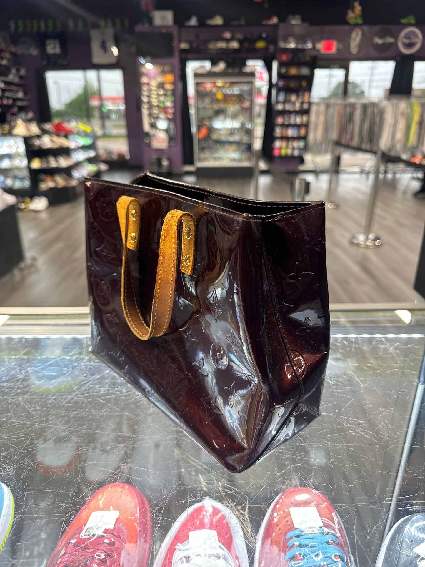 Louis Vuitton Monogram Vernis “Wine Red”