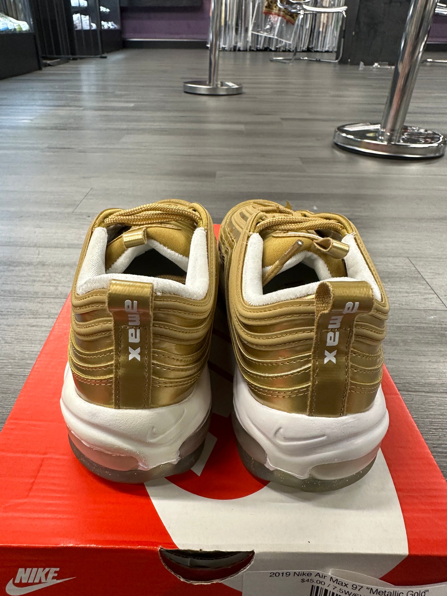 2019 Nike Air Max 97 "Metallic Gold"