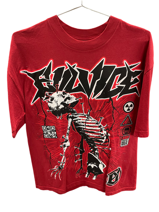 Evil Vice Tee "All Red"