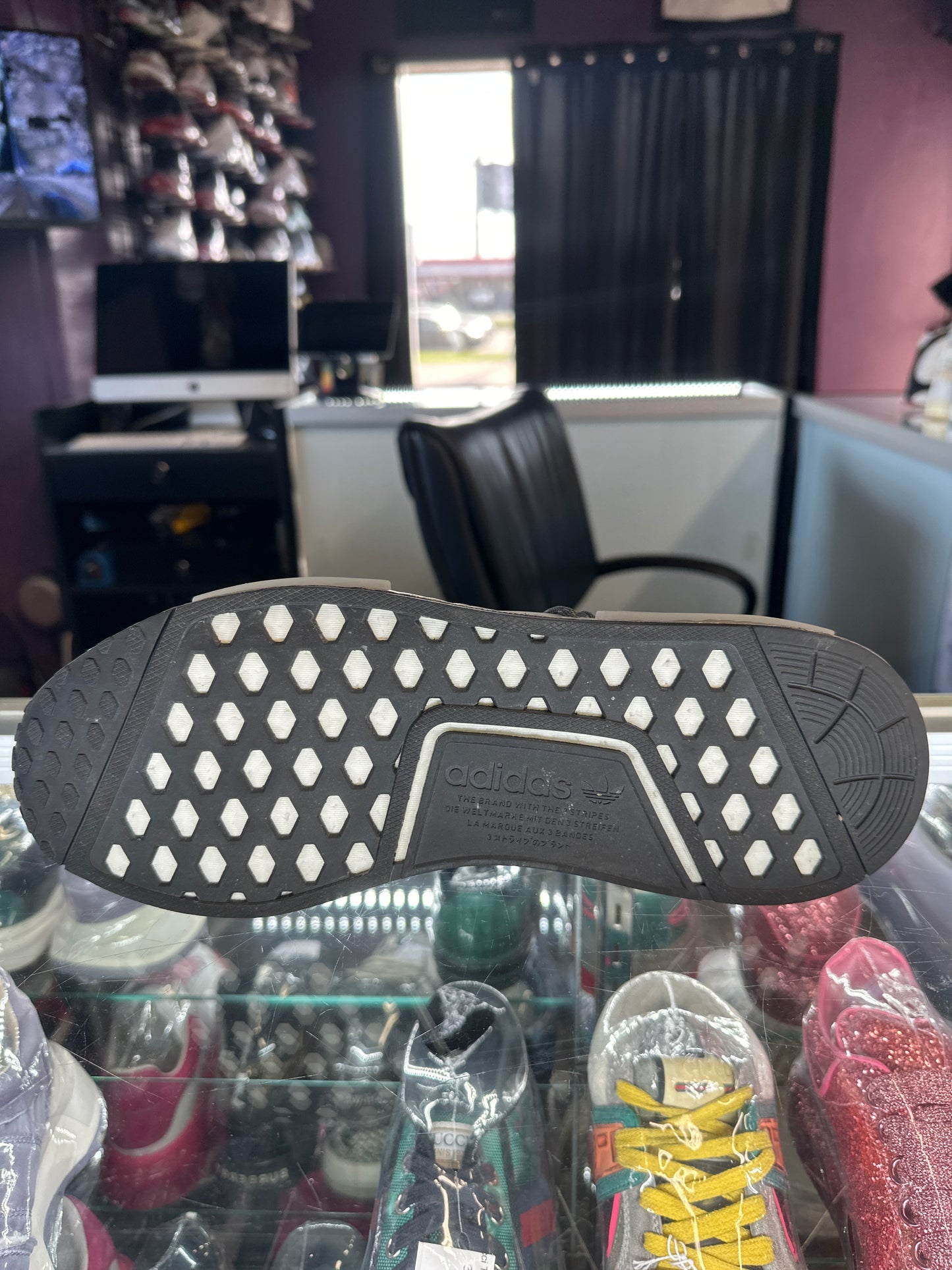 2022 Adidas NMD Hu Pharrell "Animal Print Ash Grey"