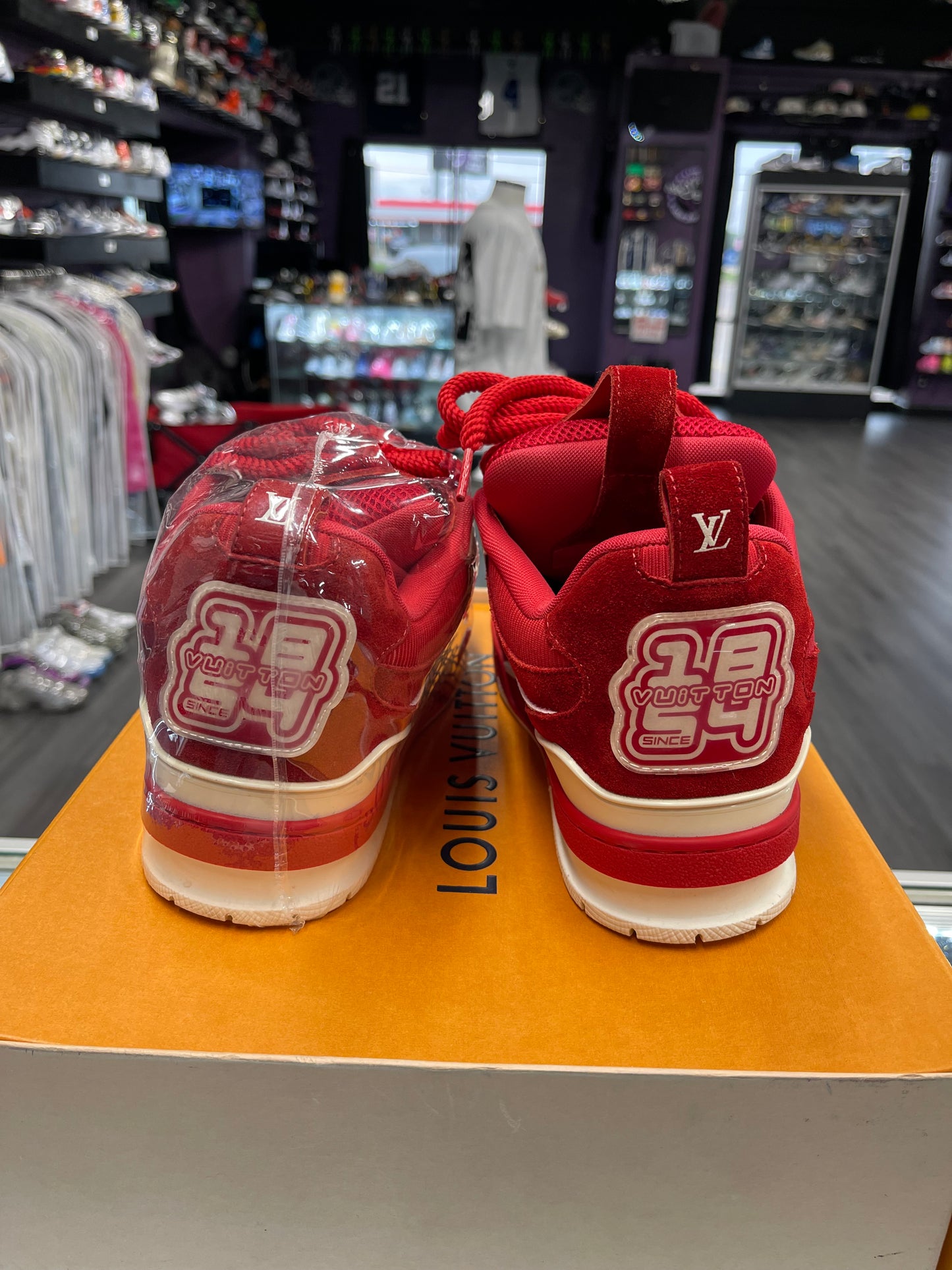 Louis Vuitton LV Skate Sneaker "Red White"