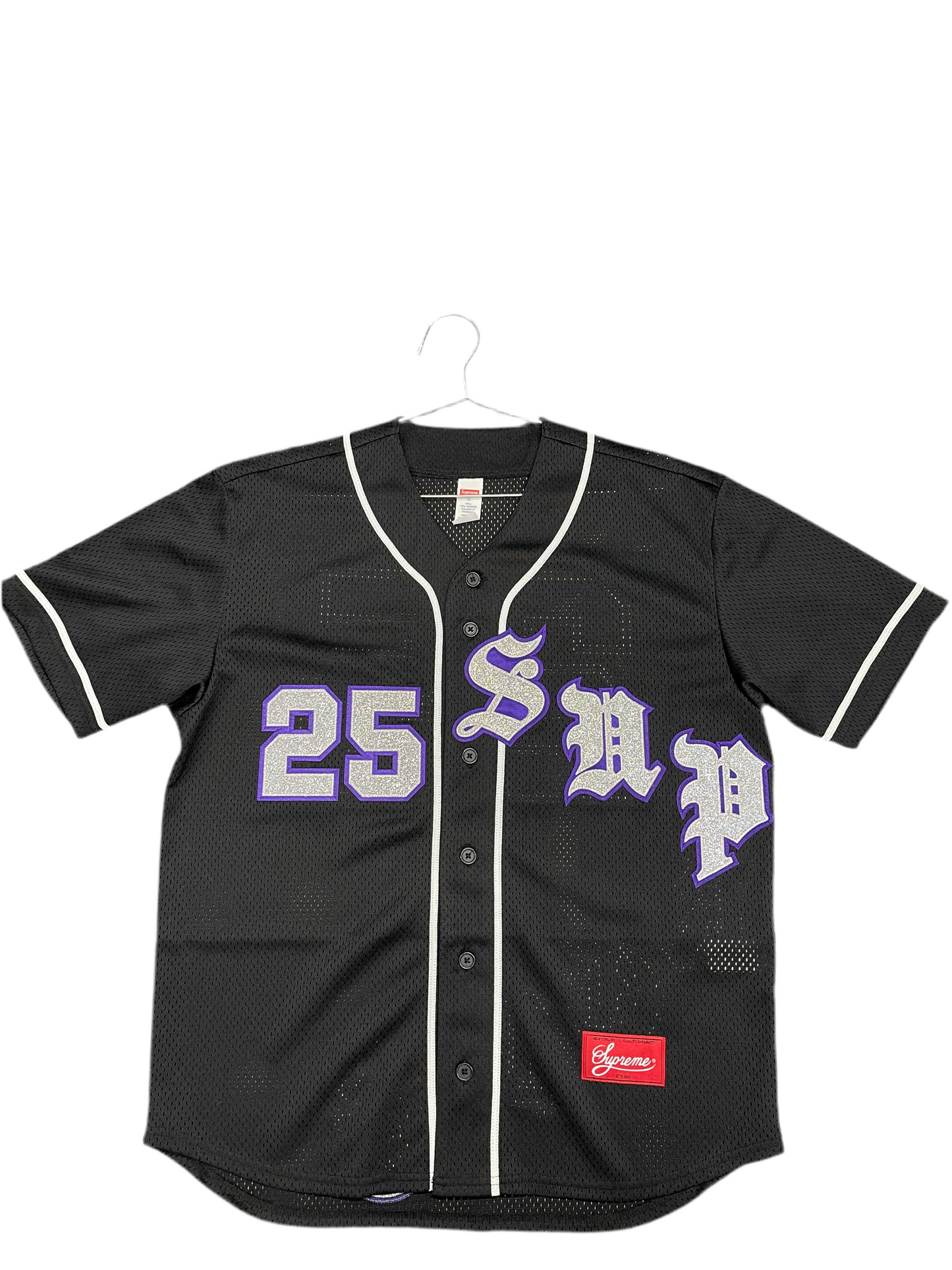 Supreme Jersey Old English ''Black''