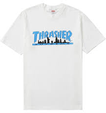 Supreme x Thrasher Tee "White"