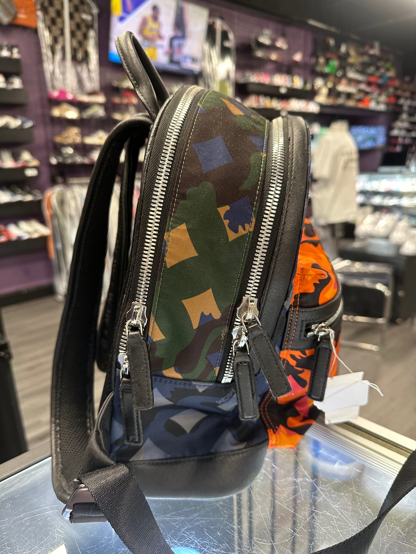 MCM Dieter Munich Lion Camo "Multi-Color"
