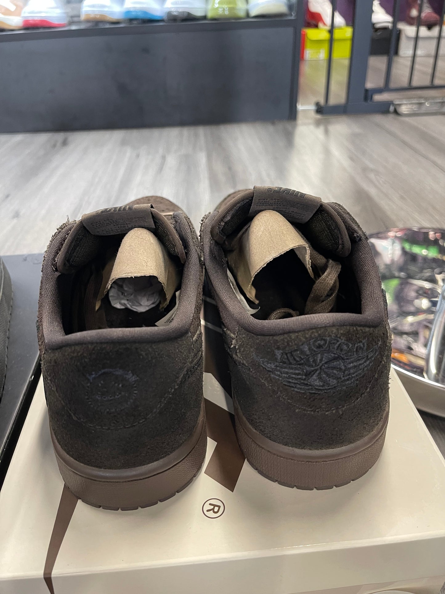 2024 Air Jordan Retro 1 Low "Travis Scott Velvet Brown"