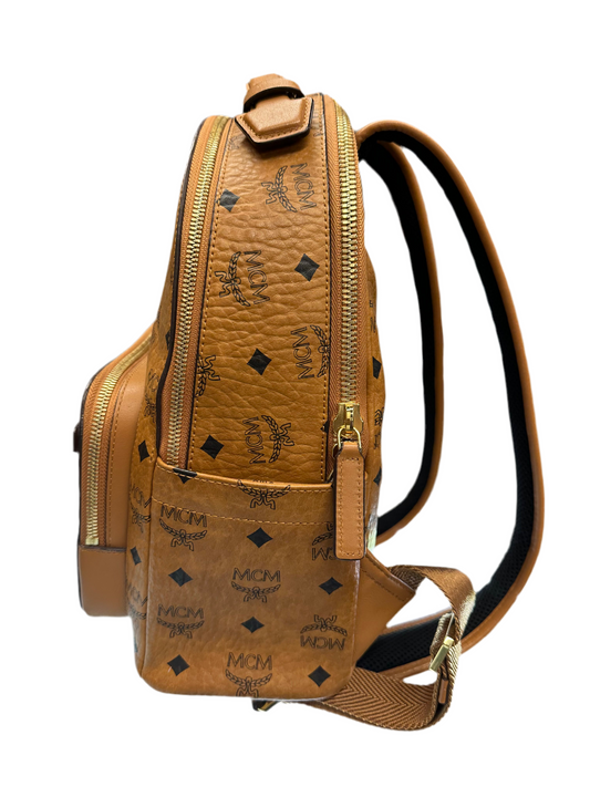 MCM Backpack Mini "Cognac"