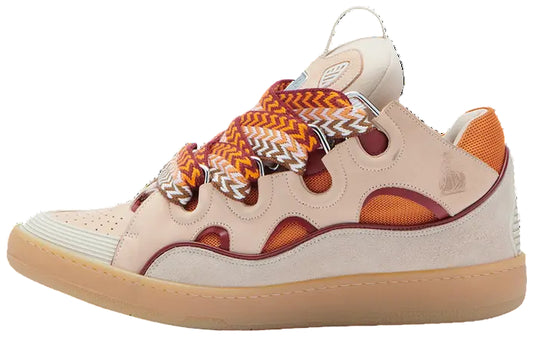 Lanvin Curb Sneaker "Pale Pink Mango"
