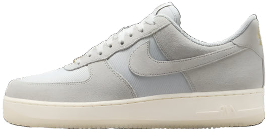 2024 Nike Air Force 1 Low 07 Lv8 "Light Smoke Grey Metallic Gold Pale Ivory