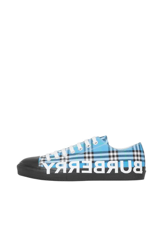 Burberry Larkhall Vintage Logo Check "Blue"