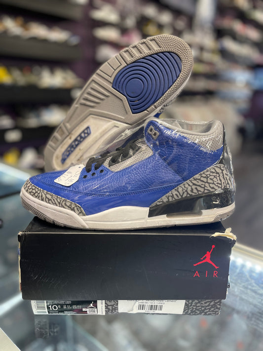 2020 Air Jordan Retro 3 "Varsity Royal Cement"