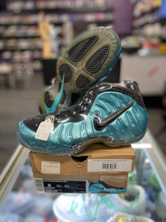 2011 Nike Air Foamposite Pro "Electric Blue"