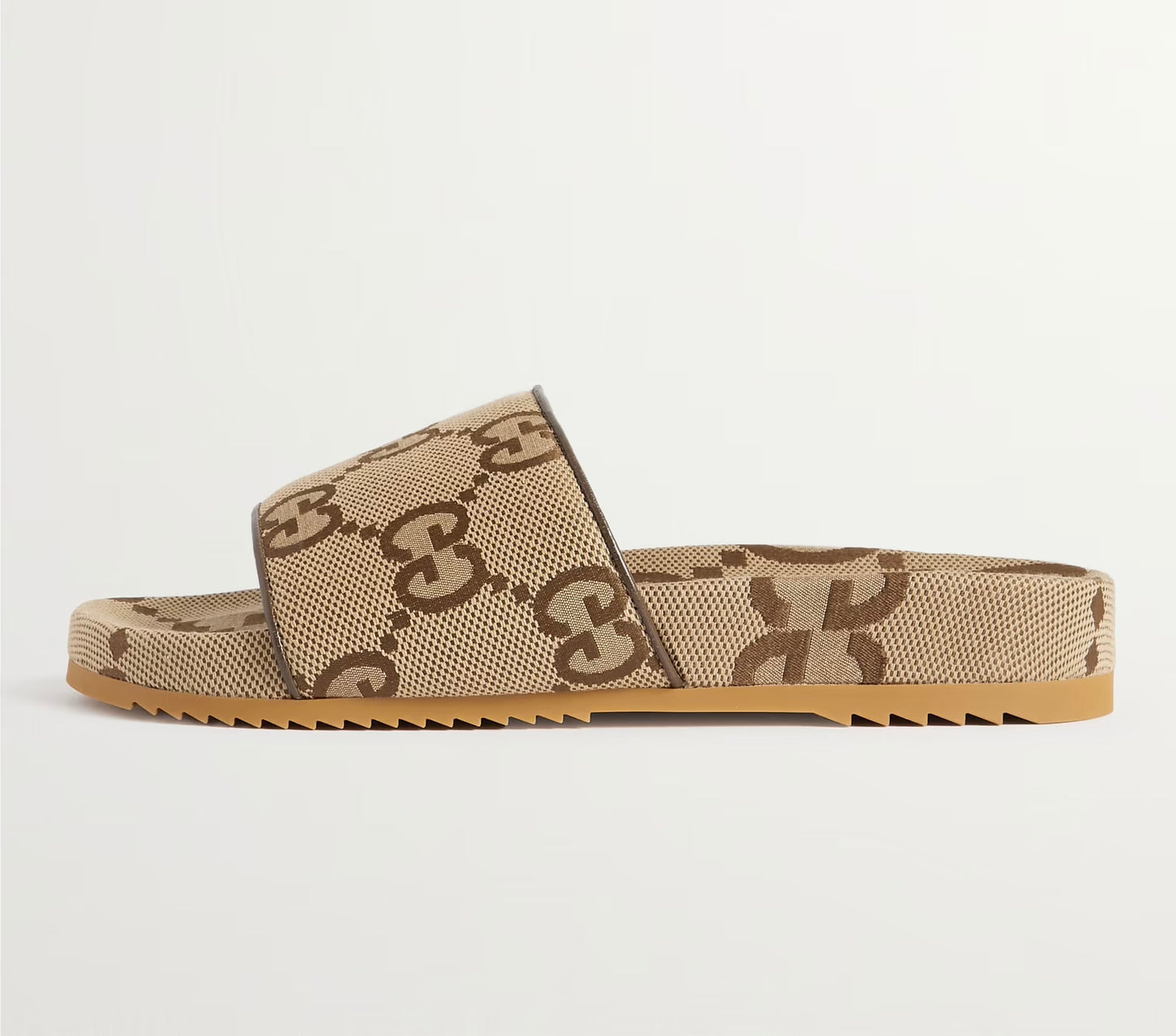 Gucci Maxi GG Canvas Slide "Brown Monogram"