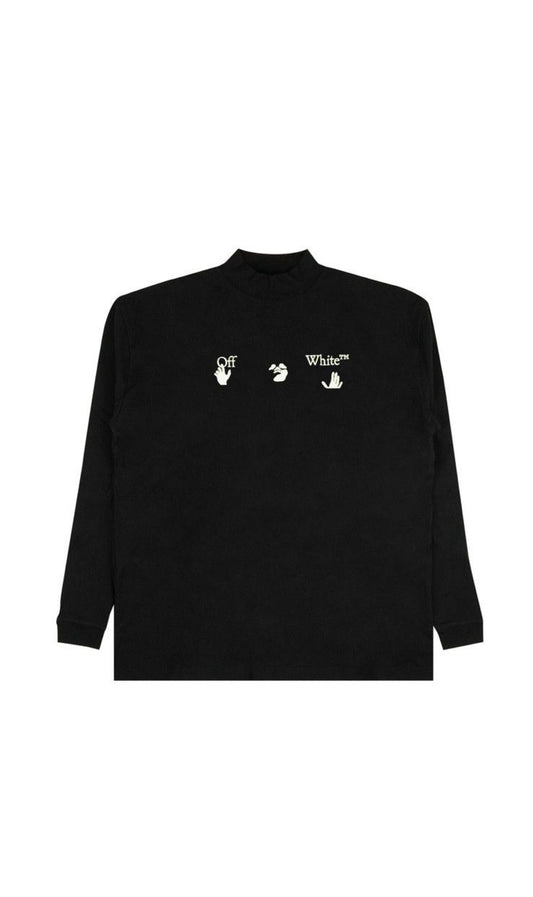 OFF-WHITE Tee "Black” (L/S)
