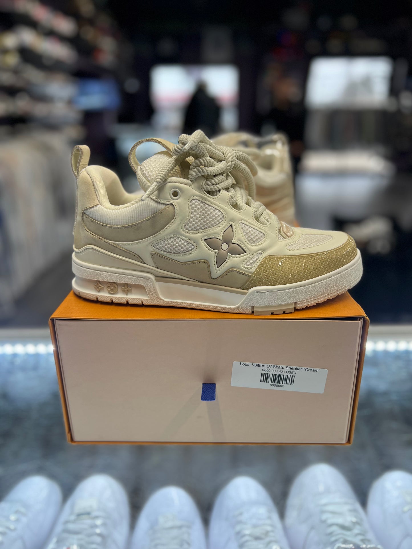 Louis Vuitton LV Skate Sneaker "Cream"
