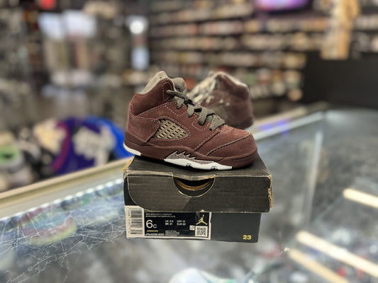 2023 Air Jordan Retro 5 "Burgundy" (TD)