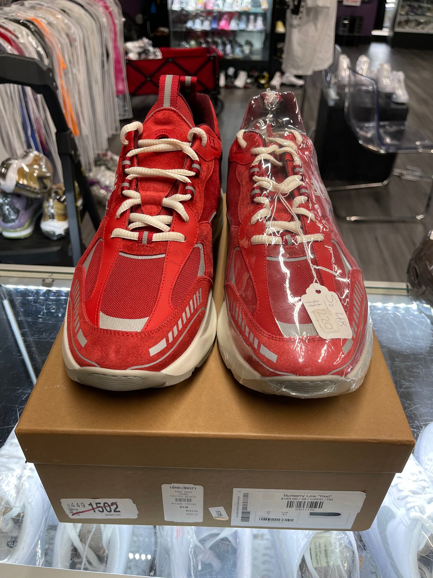 Burberry Sean Low "Red"