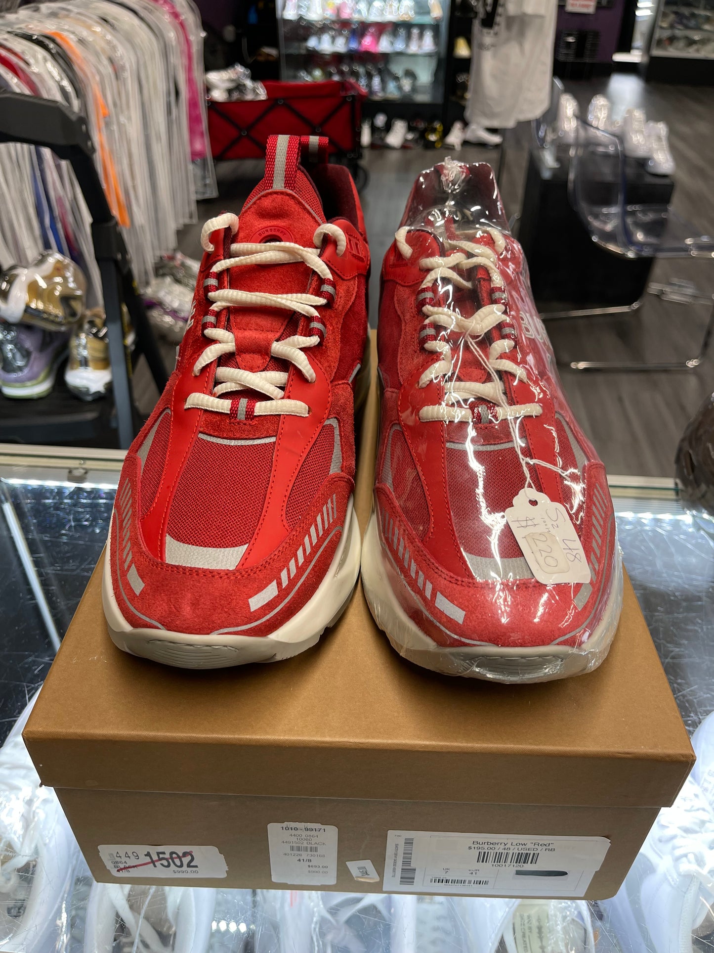 Burberry Sean Low "Red"
