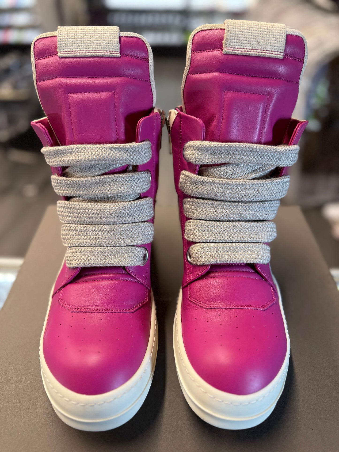 Rick Owens Geobasket "Pink"