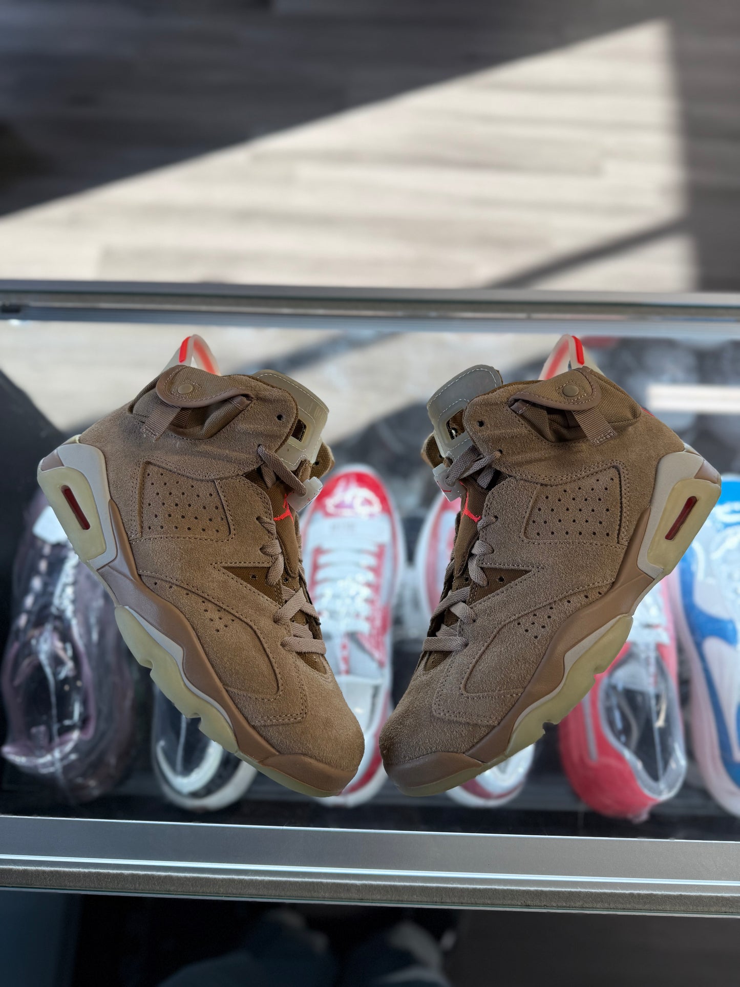 2021 Air Jordan Retro 6 "Travis Scott British Khaki"