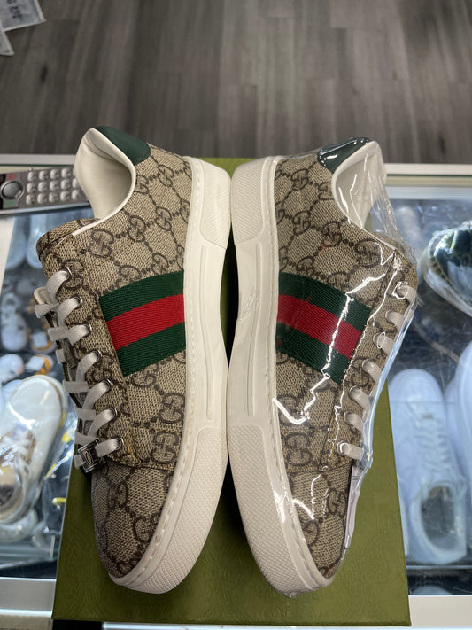 Gucci Ace Low Monogram "Beige"
