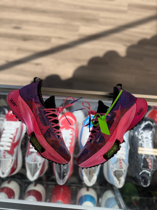 2021 Nike Air Zoom Tempo Next % Flykit "Off White Racer Blue Pink Glow"