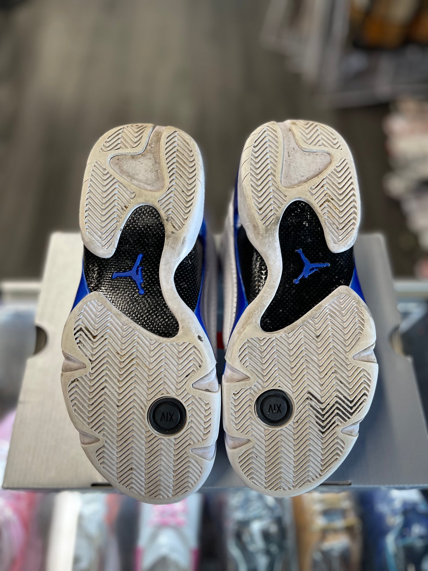 2020 Air Jordan 14 "White Hyper Royal"