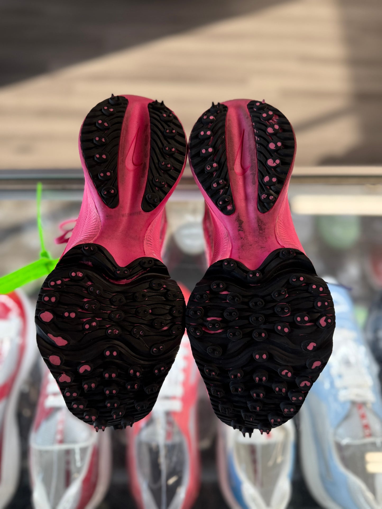 2021 Nike Air Zoom Tempo Next % Flykit "Off White Racer Blue Pink Glow"