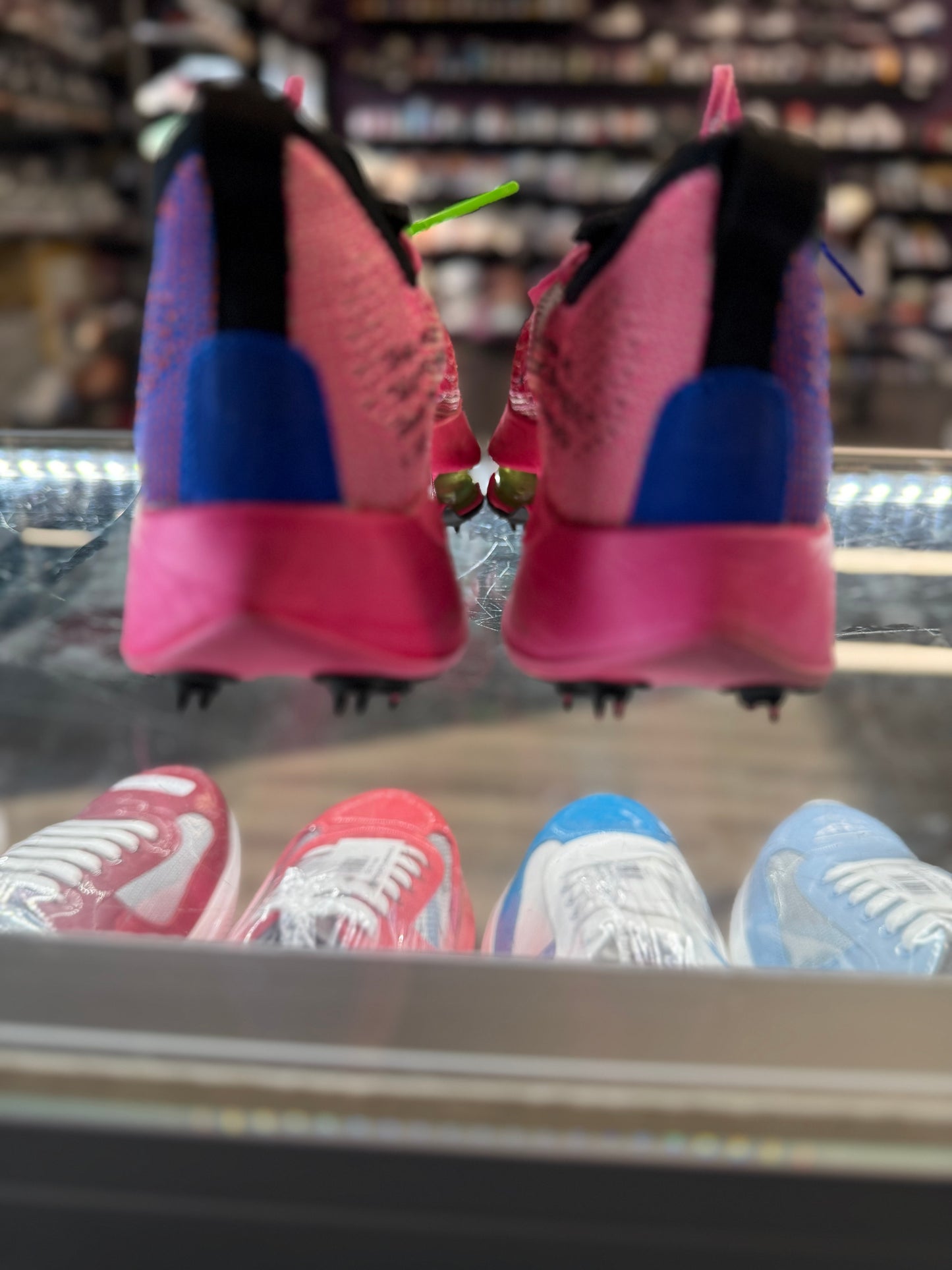 2021 Nike Air Zoom Tempo Next % Flykit "Off White Racer Blue Pink Glow"