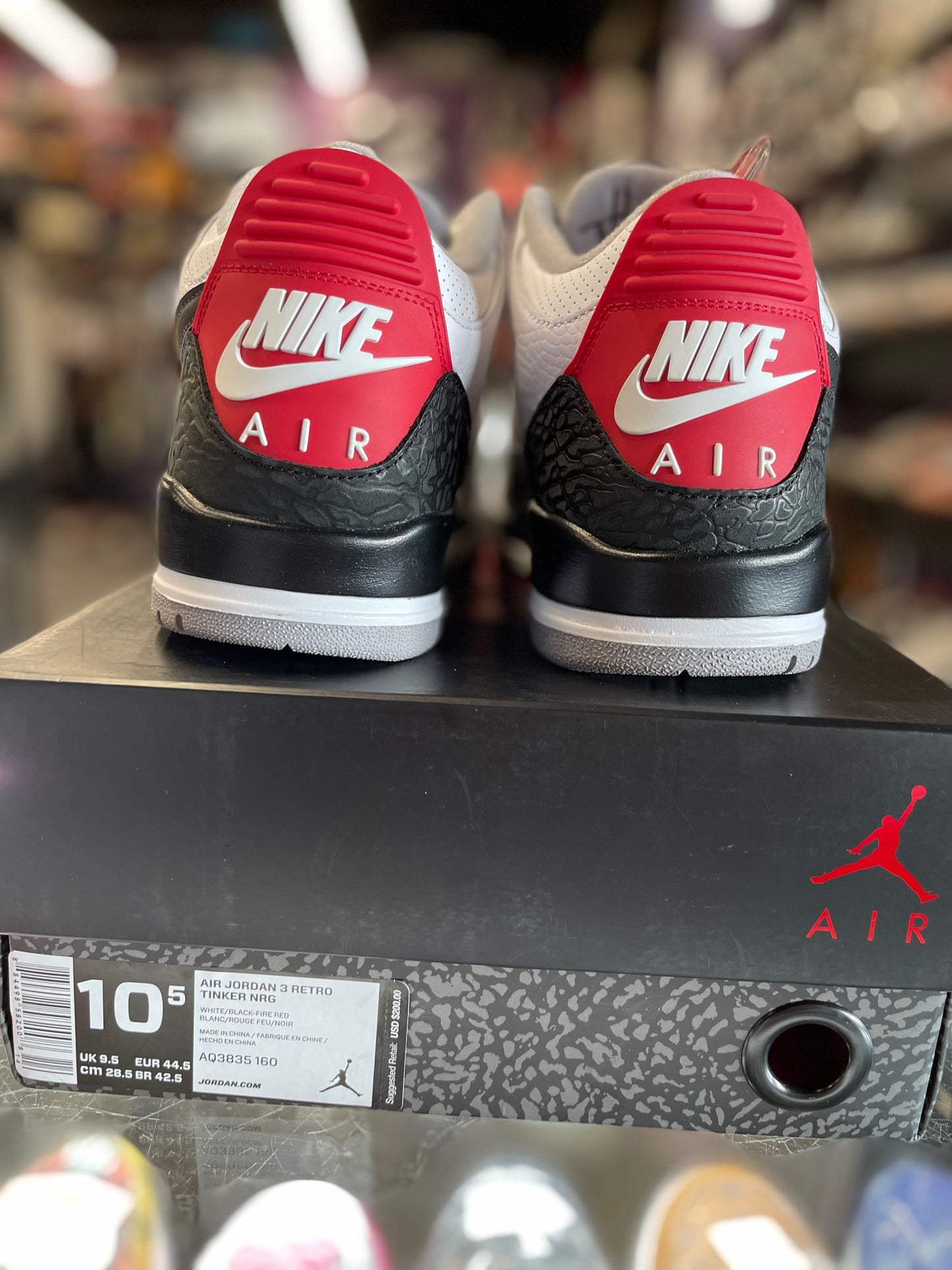 2018 Air Jordan Retro 3 "Tinker Hatfield"