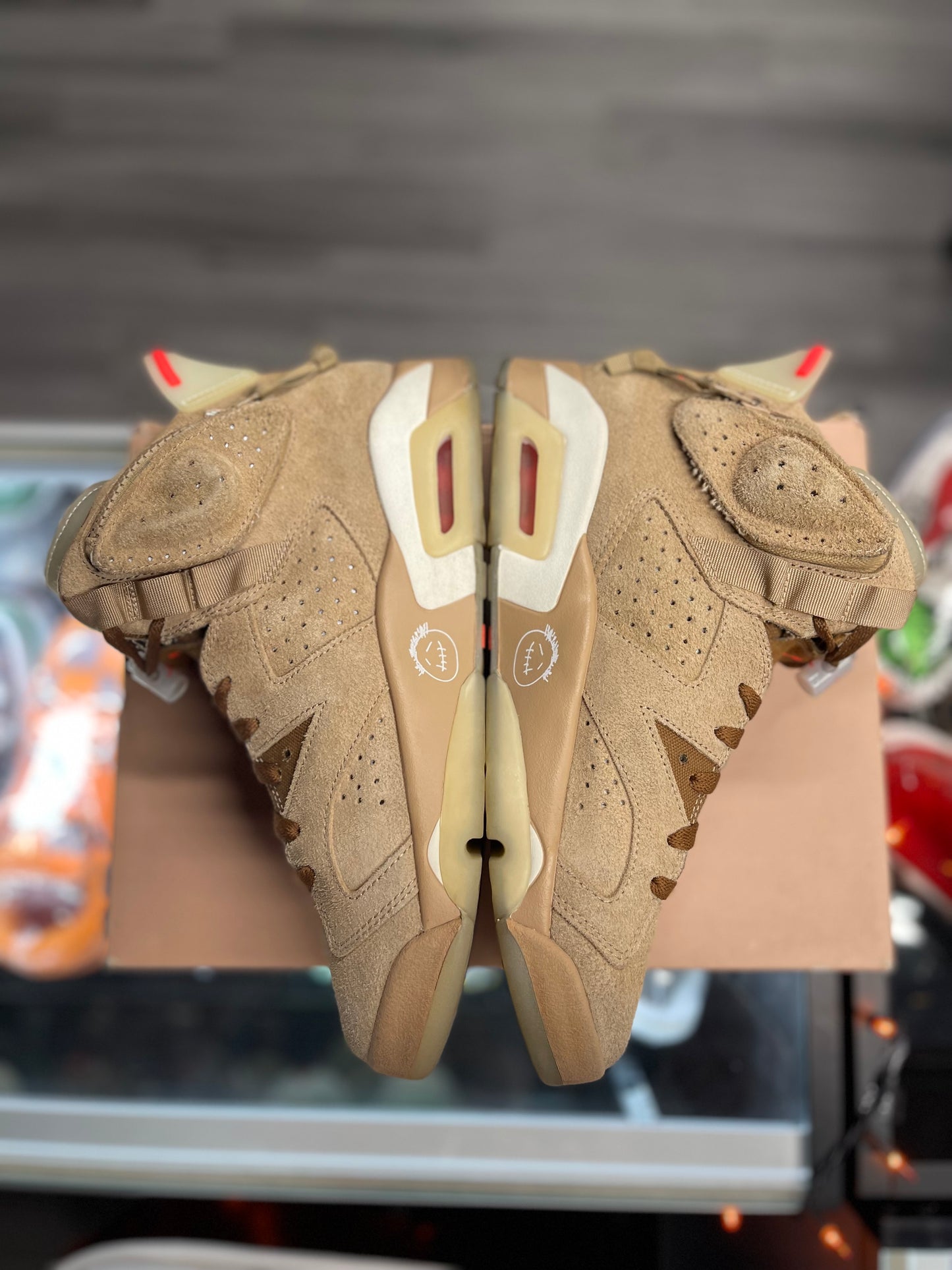 2021 Air Jordan Retro 6 "Travis Scott British Khaki"
