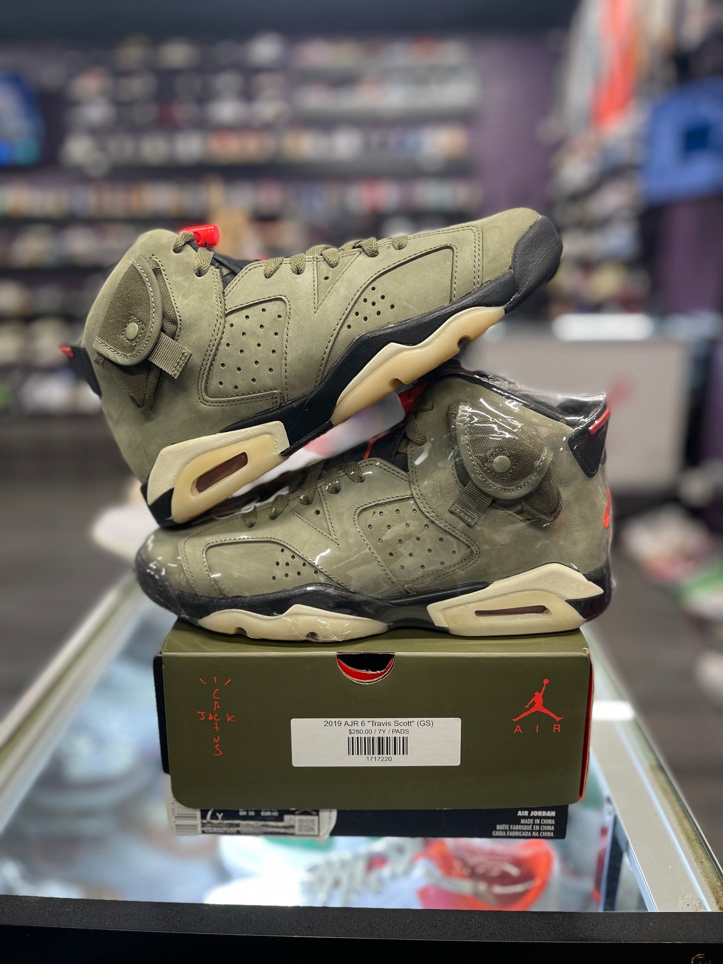 2019 Air Jordan Retro 6 "Travis Scott" (GS)