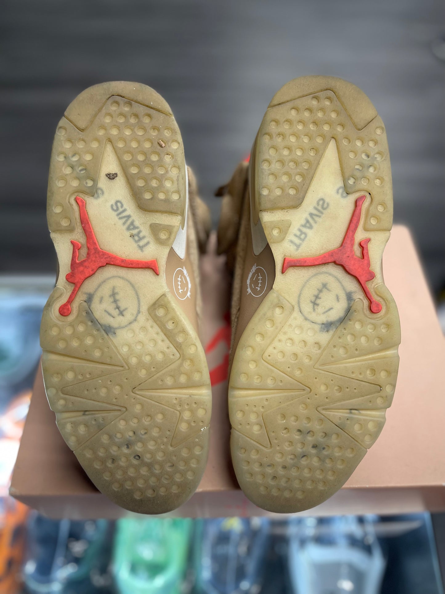 2021 Air Jordan Retro 6 "Travis Scott British Khaki"
