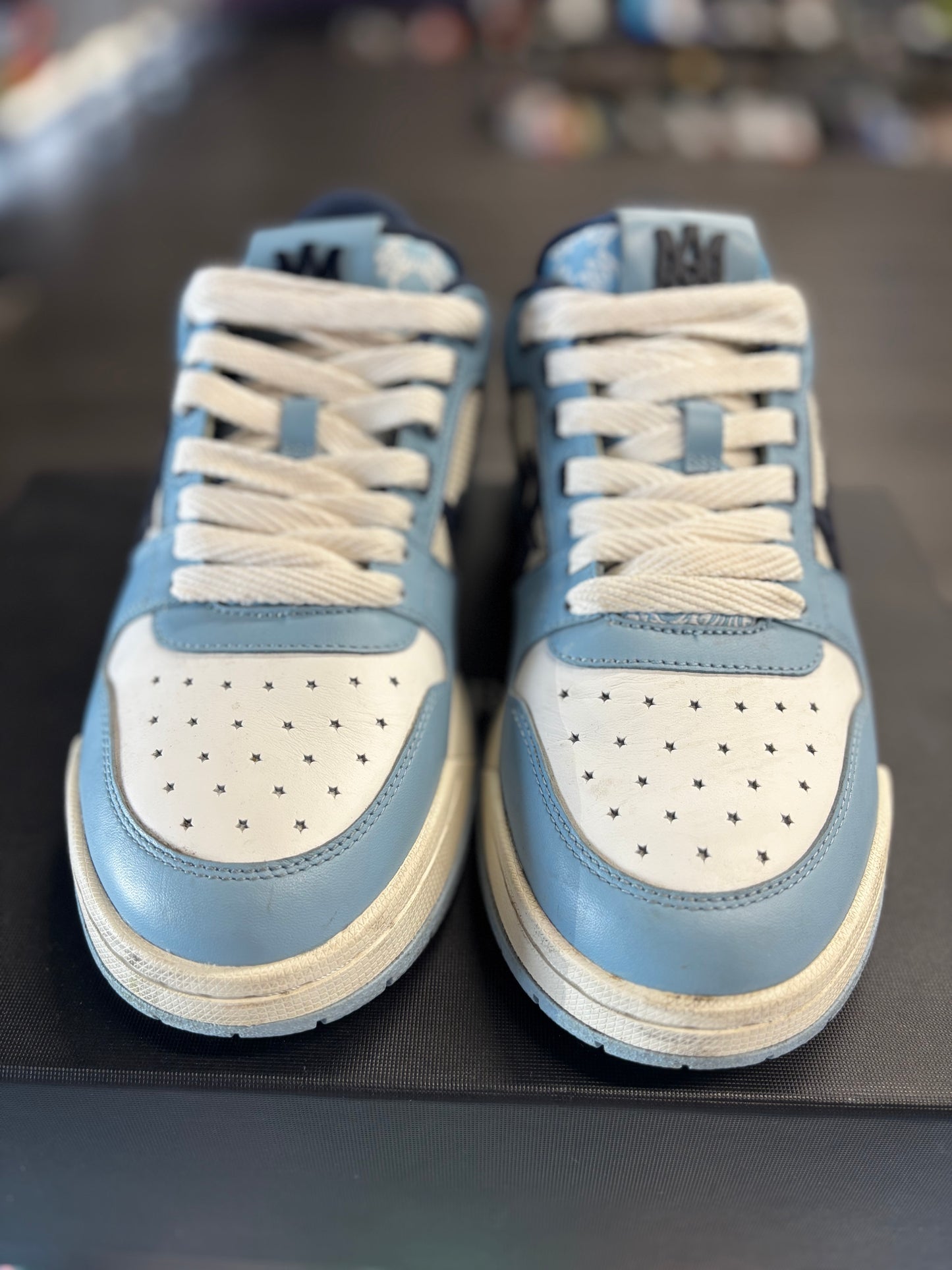 Amiri Low "Light Blue/Navy"