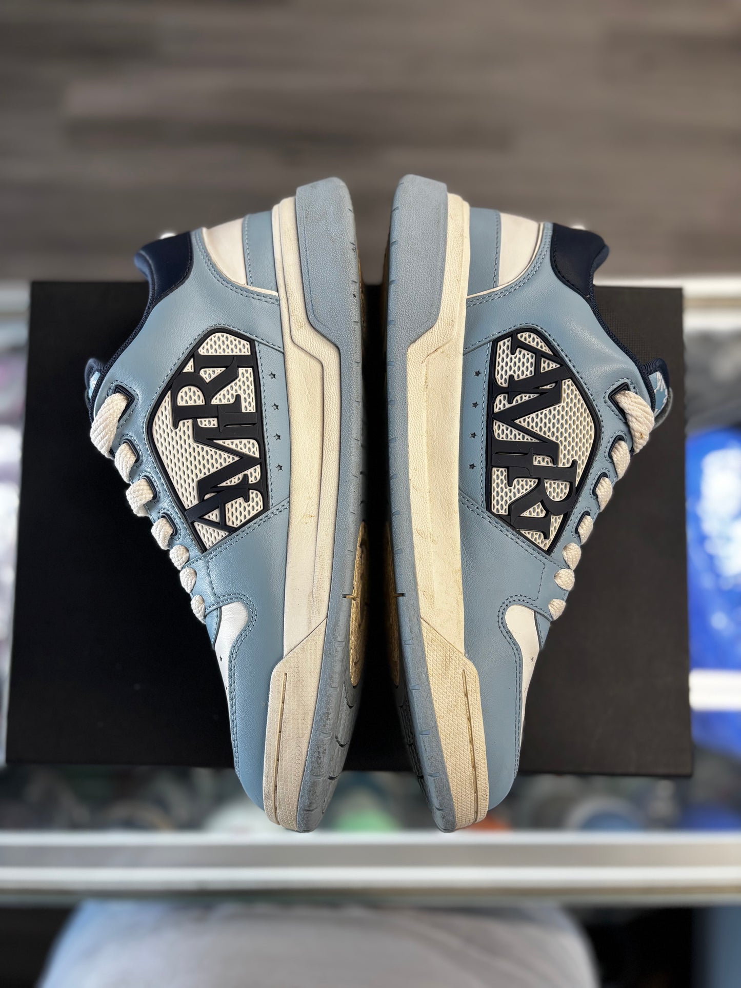 Amiri Low "Light Blue/Navy"