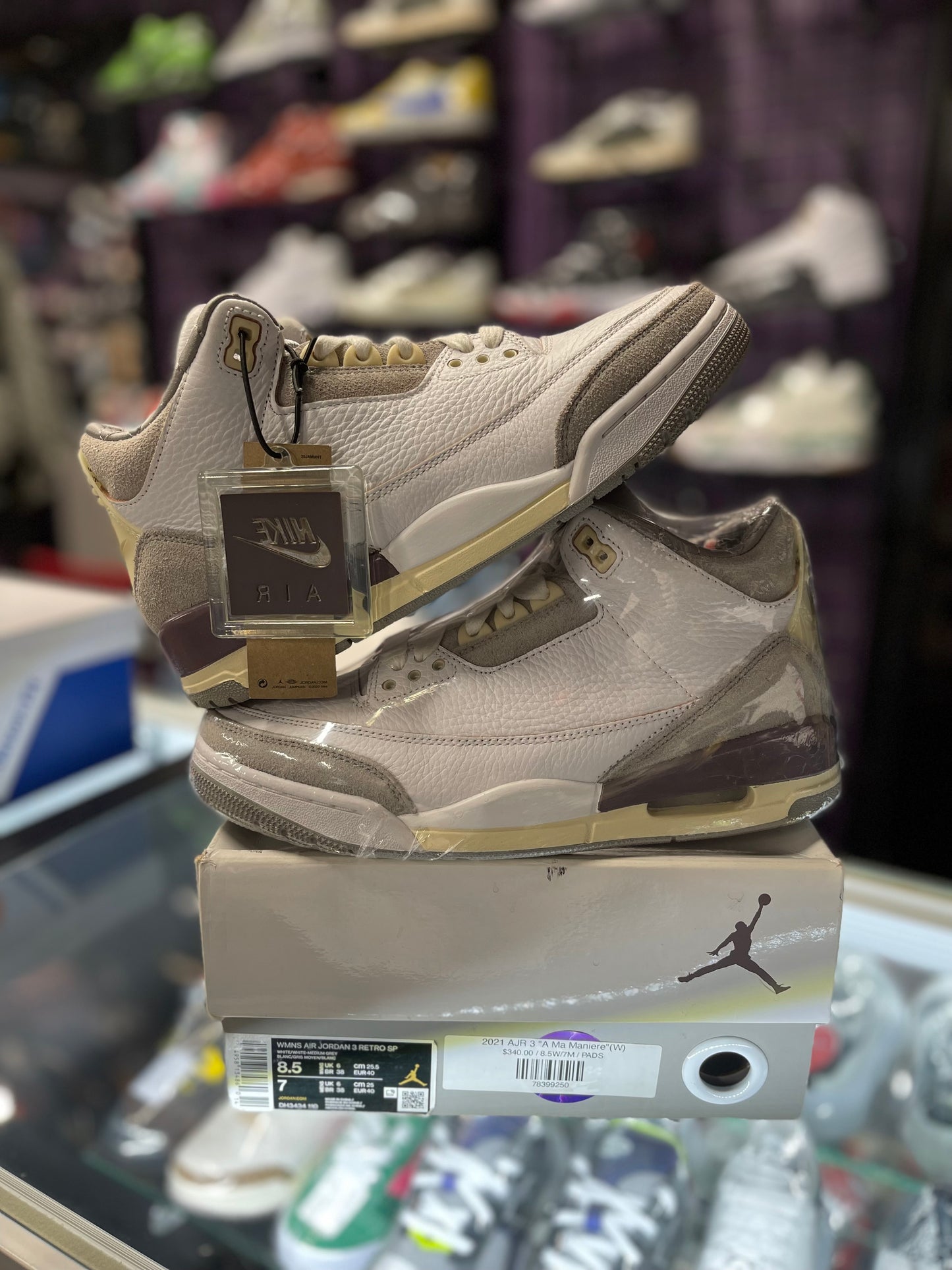 2021 Air Jordan Retro 3 "A Ma Maniere"(W)