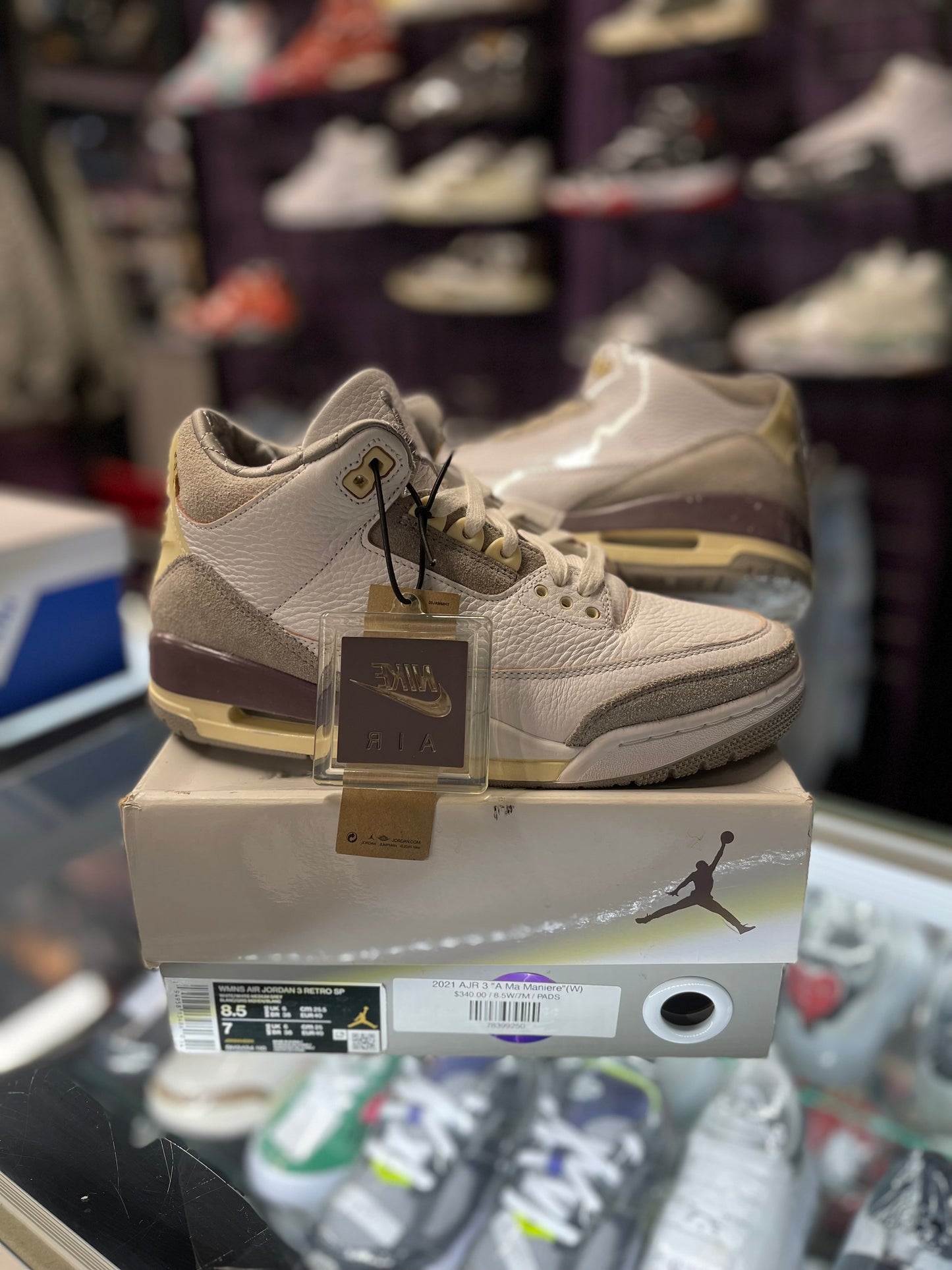 2021 Air Jordan Retro 3 "A Ma Maniere"(W)