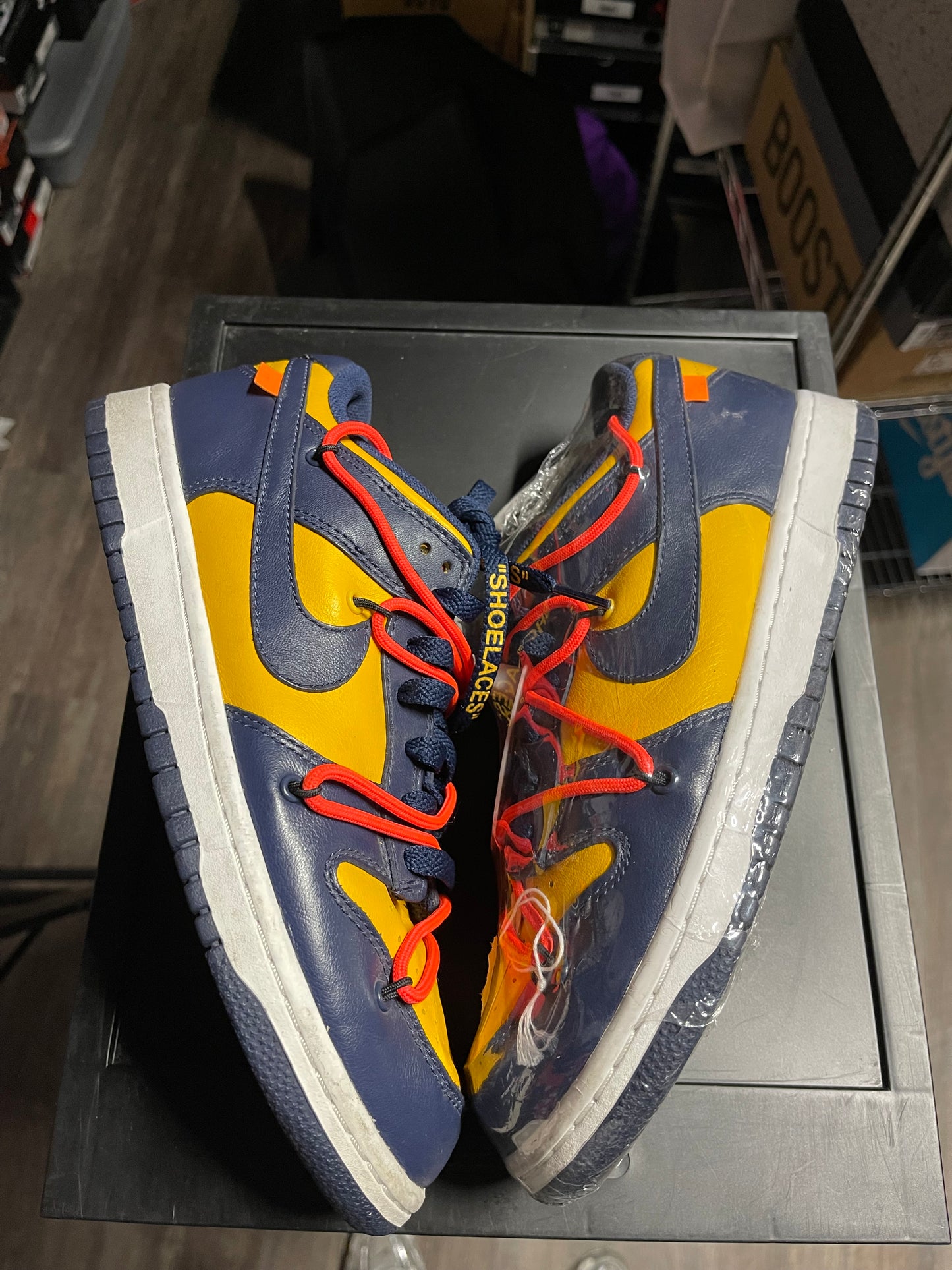 2019 Nike Dunk low "Off-White University Gold"