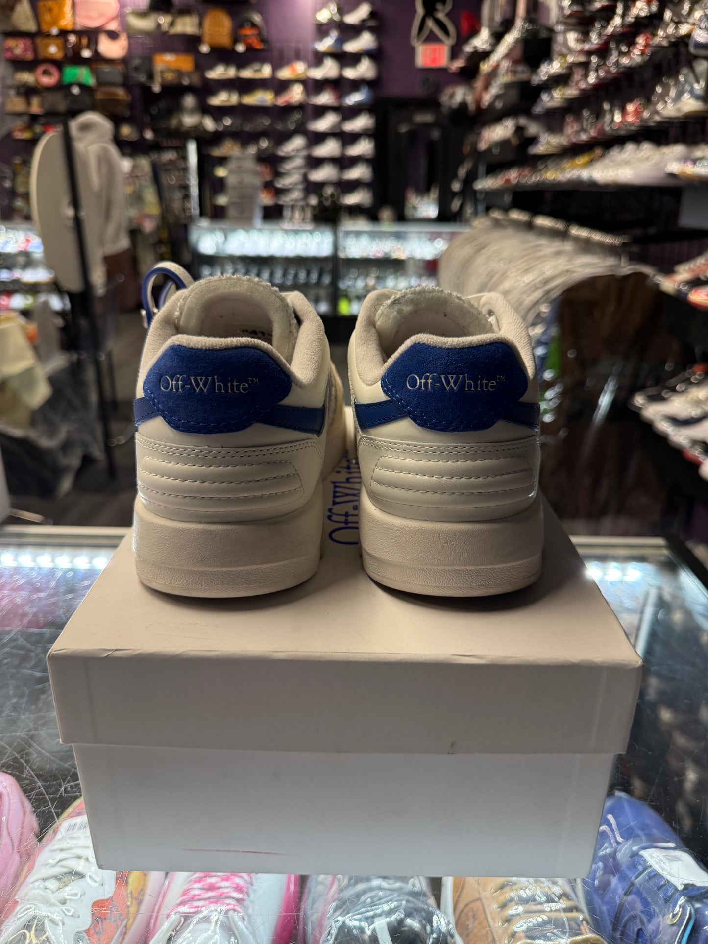 Off-White Out Of Office "White/Blue"