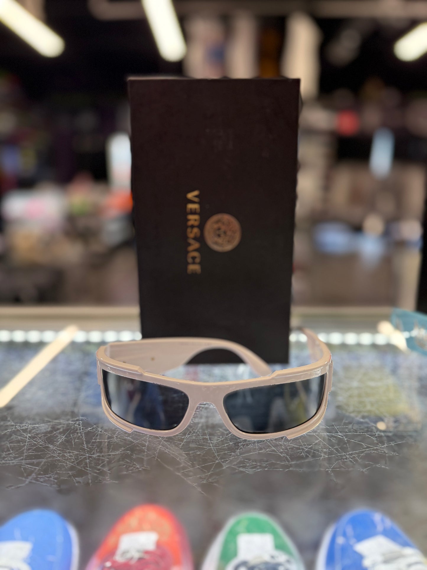 Versace Rectangle Sunglasses