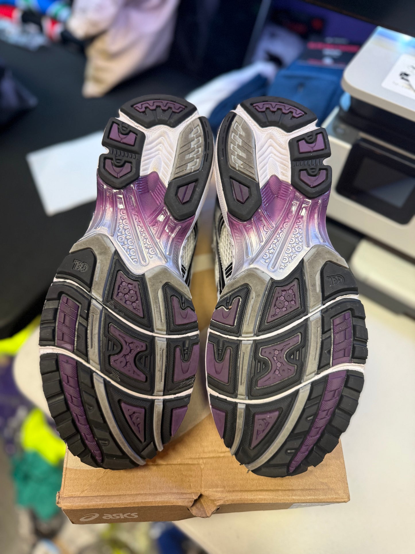 Asics Gel-Kayano 14 "White Dark Grape" (W)
