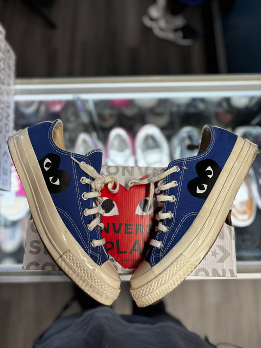 Converse Commed Des Garcon Low "Royal Blue"