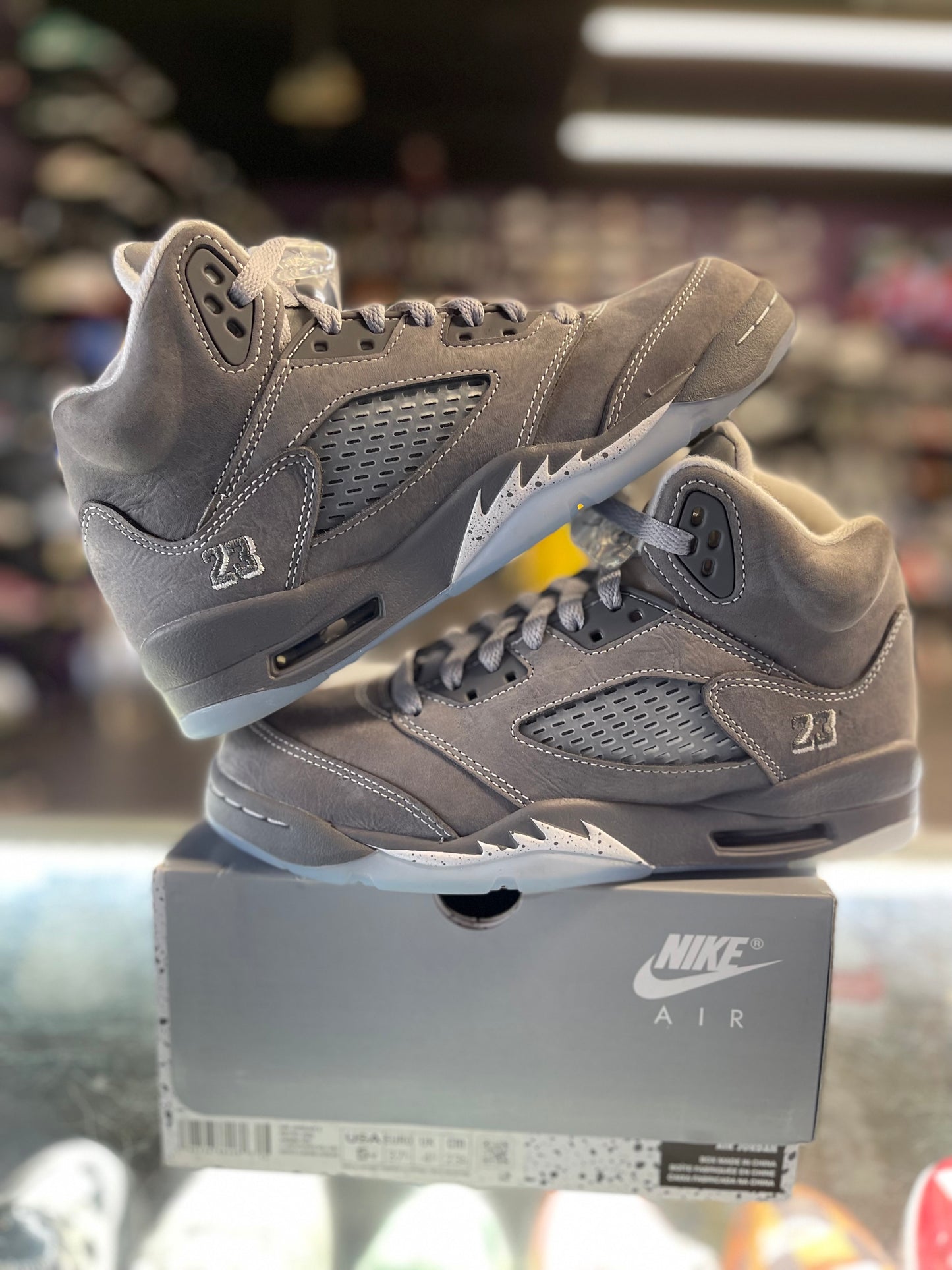 2026 Air Jordan Retro 5 "Wolf Grey" (GS)