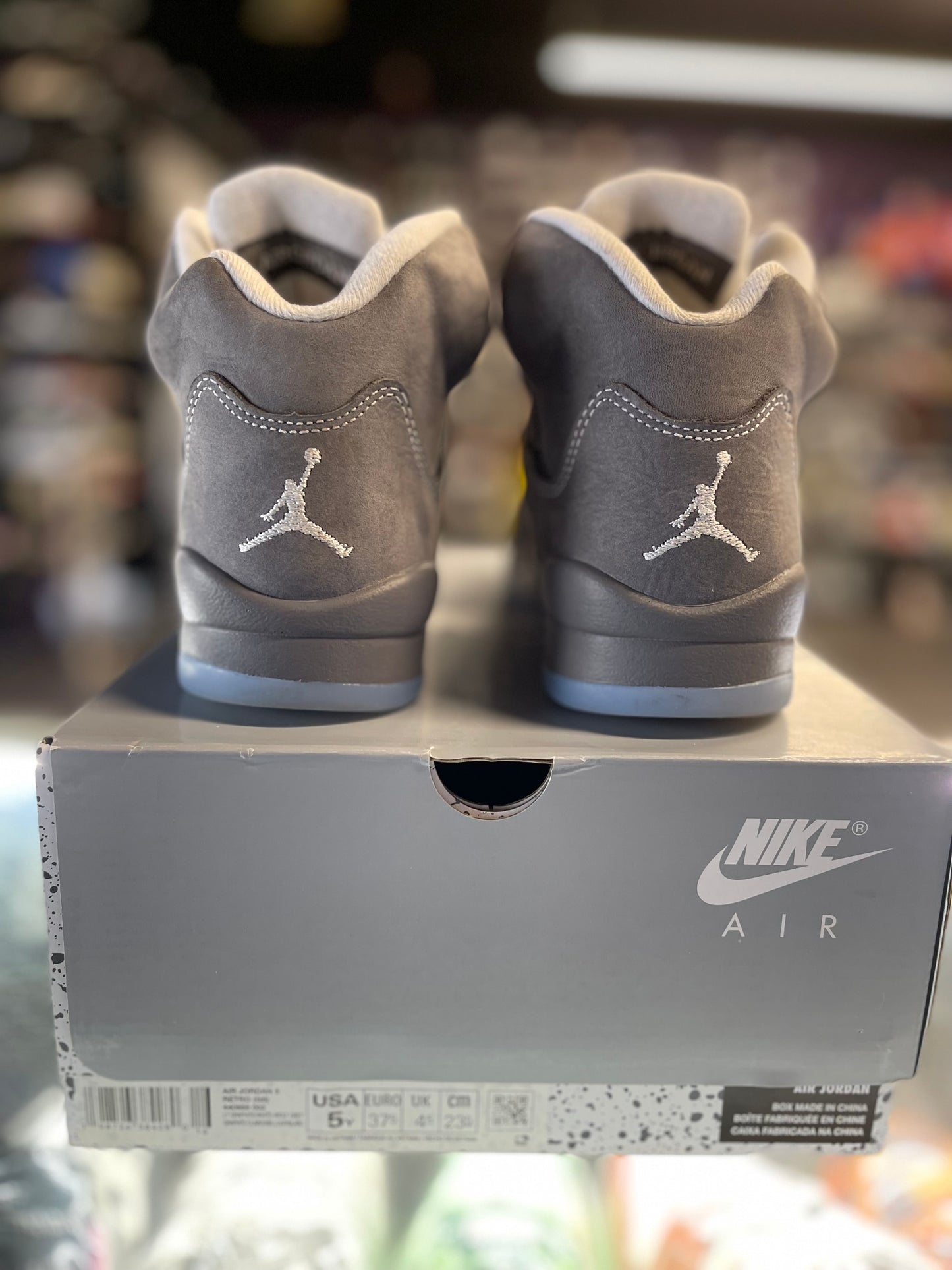 2026 Air Jordan Retro 5 "Wolf Grey" (GS)