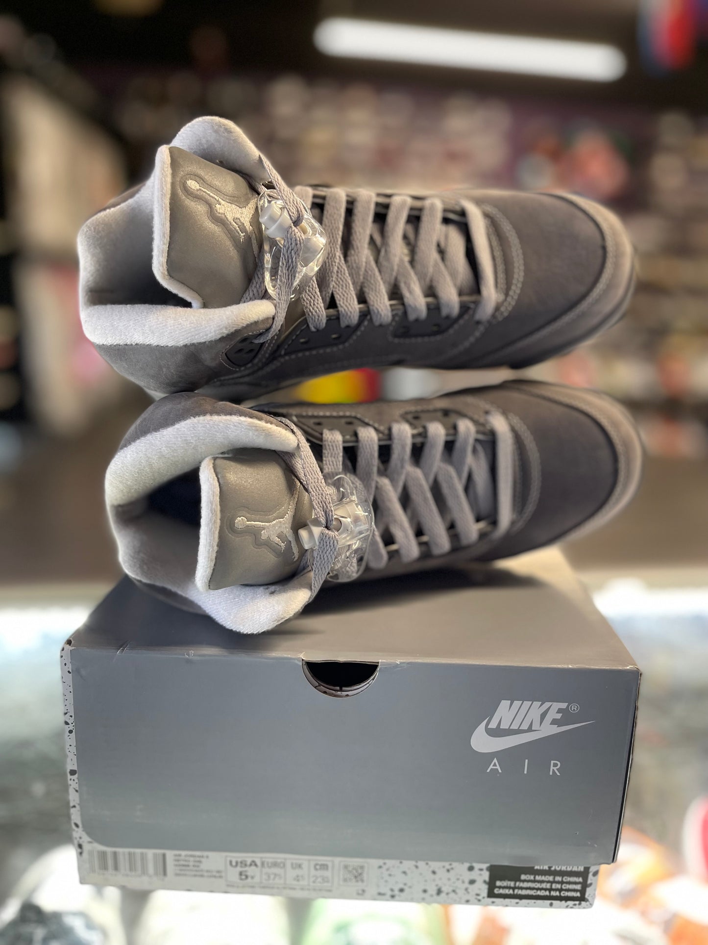 2026 Air Jordan Retro 5 "Wolf Grey" (GS)