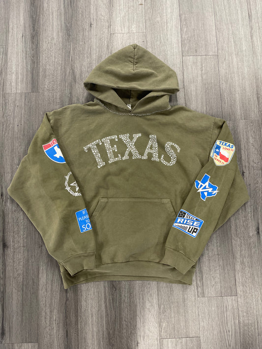 Texas Return Hoodie  "Olive"