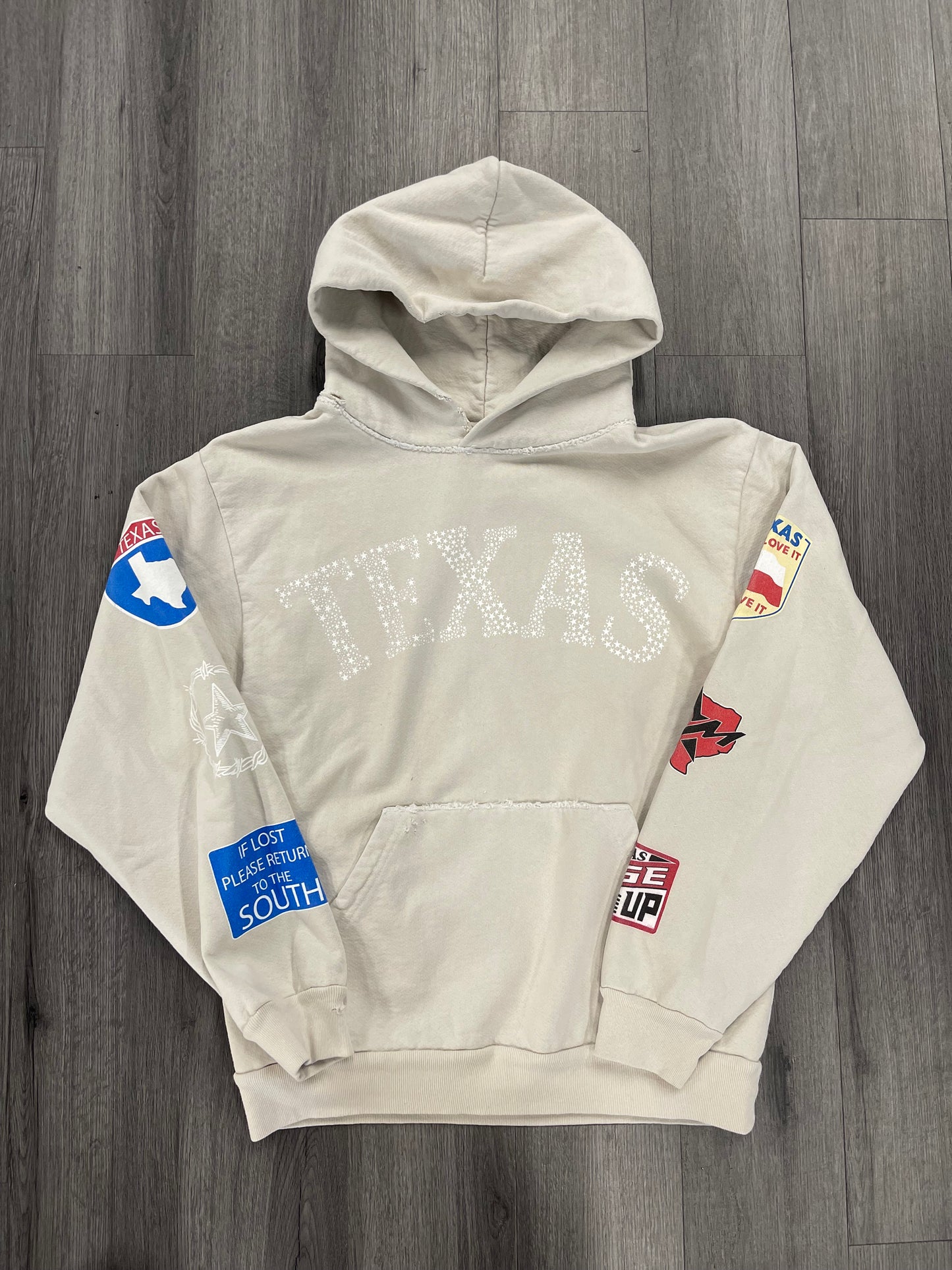 Texas Return Hoodie  "Cement"