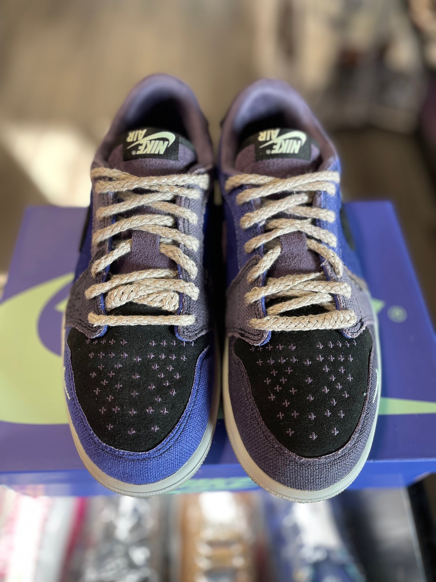 2025 Air Jordan Retro 1 Low "Zion Willamson Voodoo Alternate"