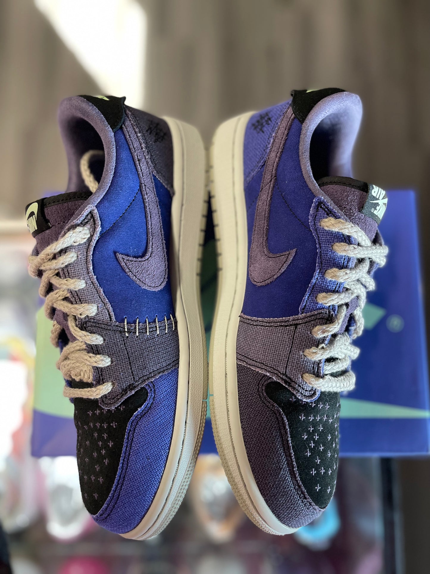 2025 Air Jordan Retro 1 Low "Zion Willamson Voodoo Alternate"