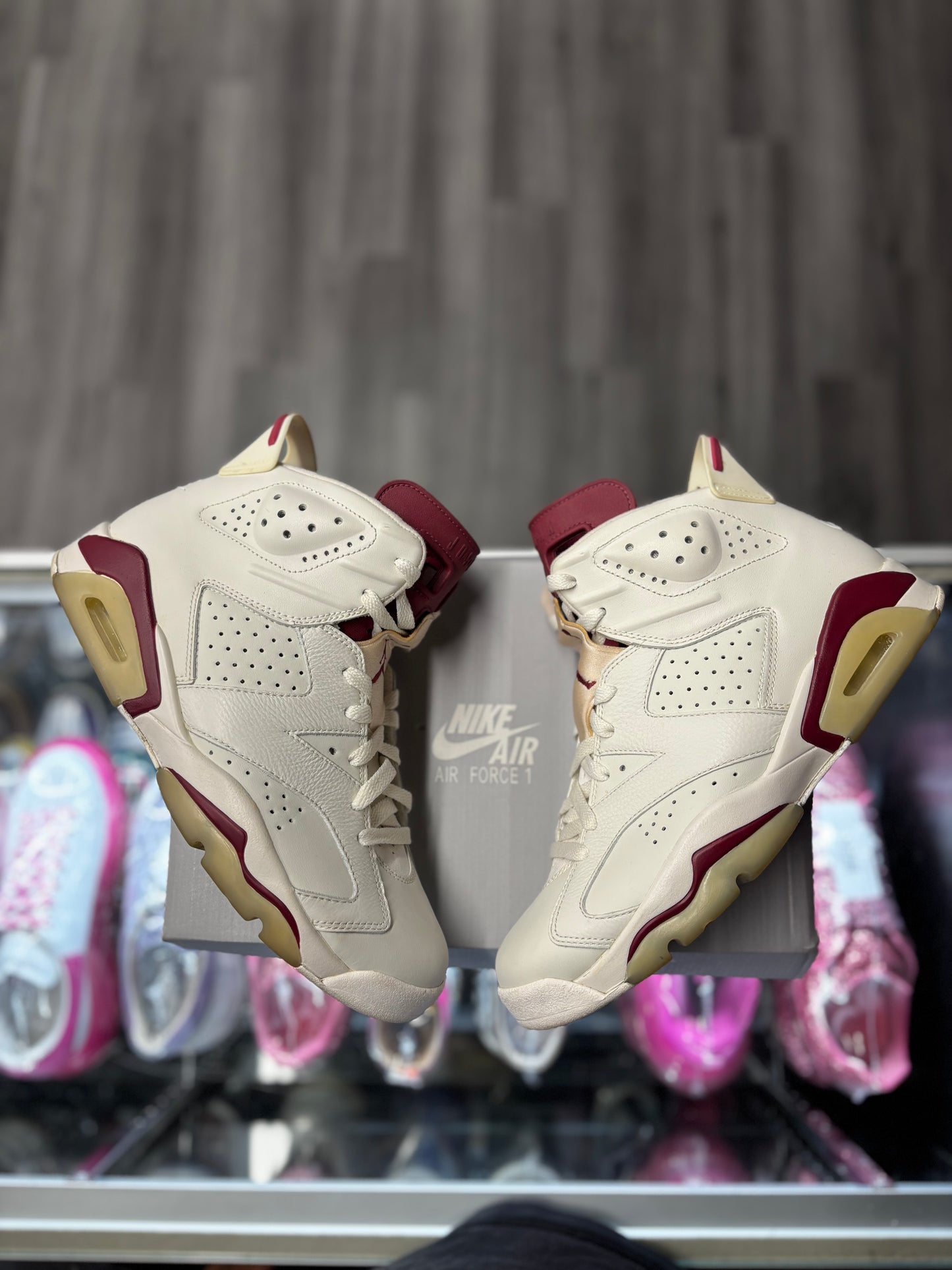2015 Air Jordan Retro 6 "Maroon"