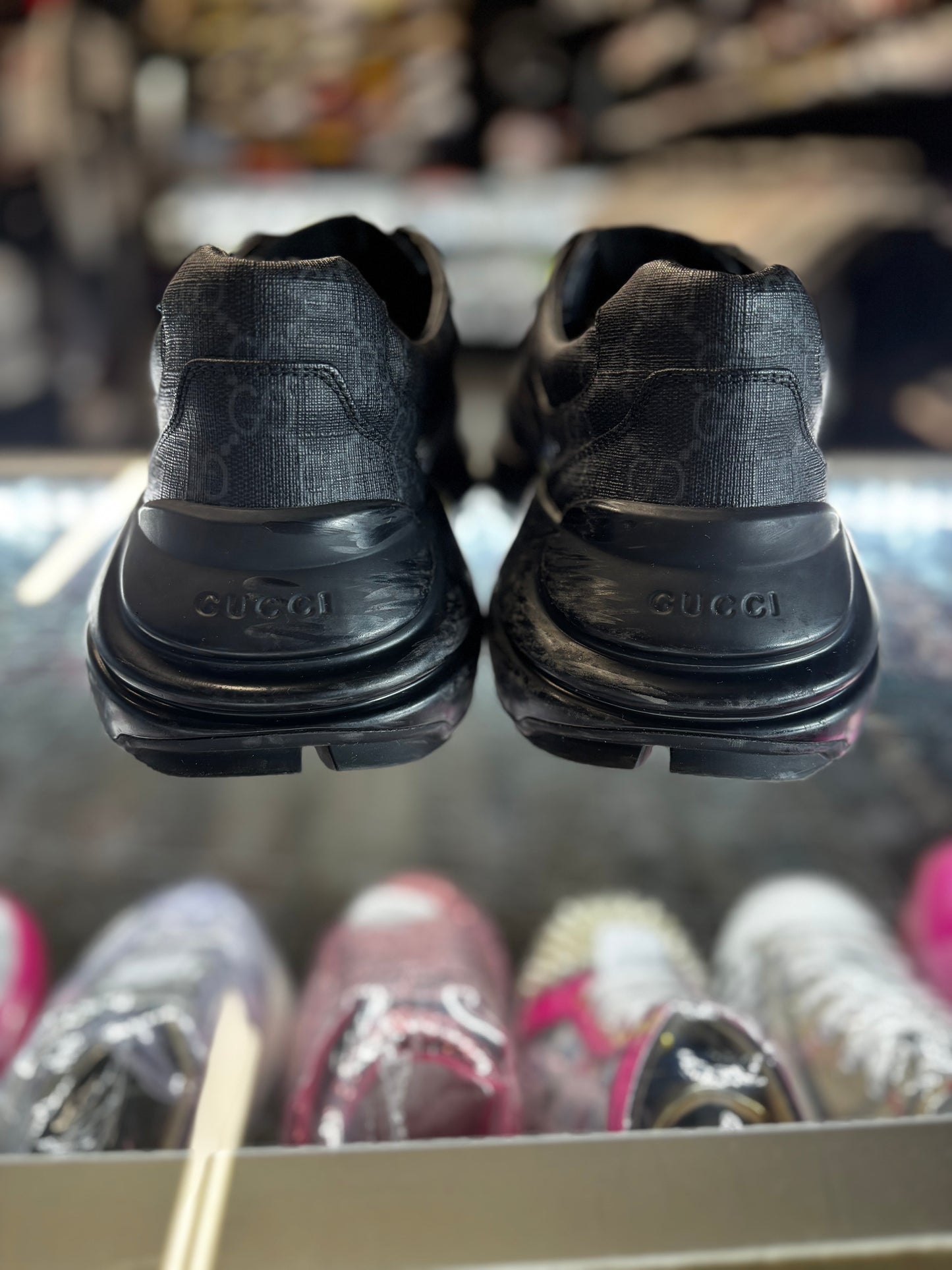 Gucci GG Rhyton "Black Monogram"